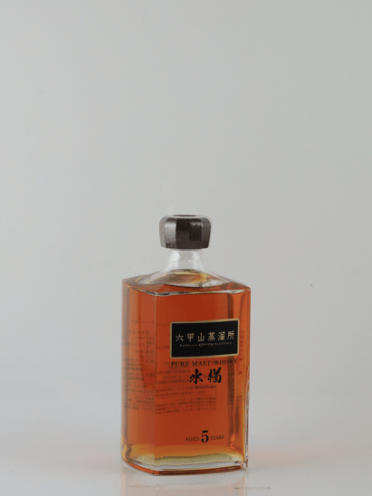 Rokkosan Pure Malt Whisky 5 Year Old Mizunara - Bottle Of Japan