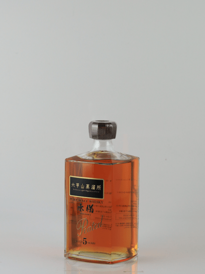 Rokkosan Pure Malt Whisky 5 Year Old Mizunara Peated - Bottle Of Japan