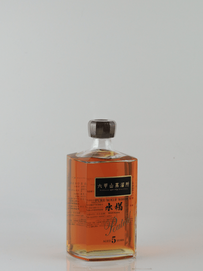 Rokkosan Pure Malt Whisky 5 Year Old Mizunara Peated - Bottle Of Japan