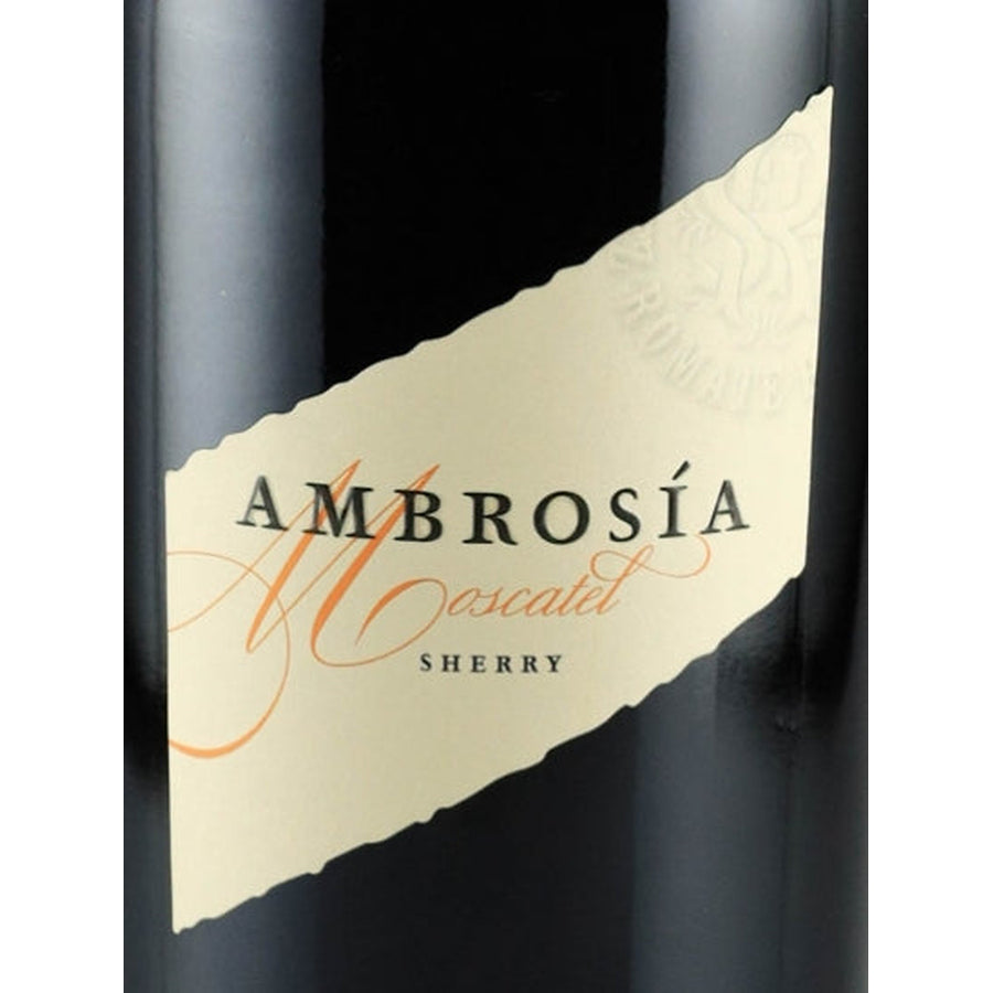 Sanchez Romate Moscatel Ambrosia Sherry 18% 750ml - front label