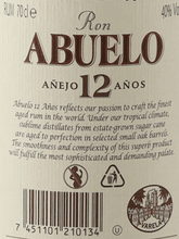 Load image into Gallery viewer, Ron Abuelo 12 Year Old 700ml - Bottle Of Japan