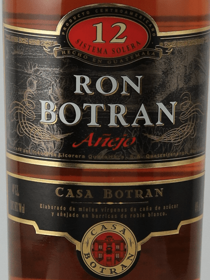 Ron Botran 12 Year Old - Bottle Of Japan