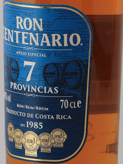 Ron Centenario 7 Year Old Anejo Especial - Bottle Of Japan