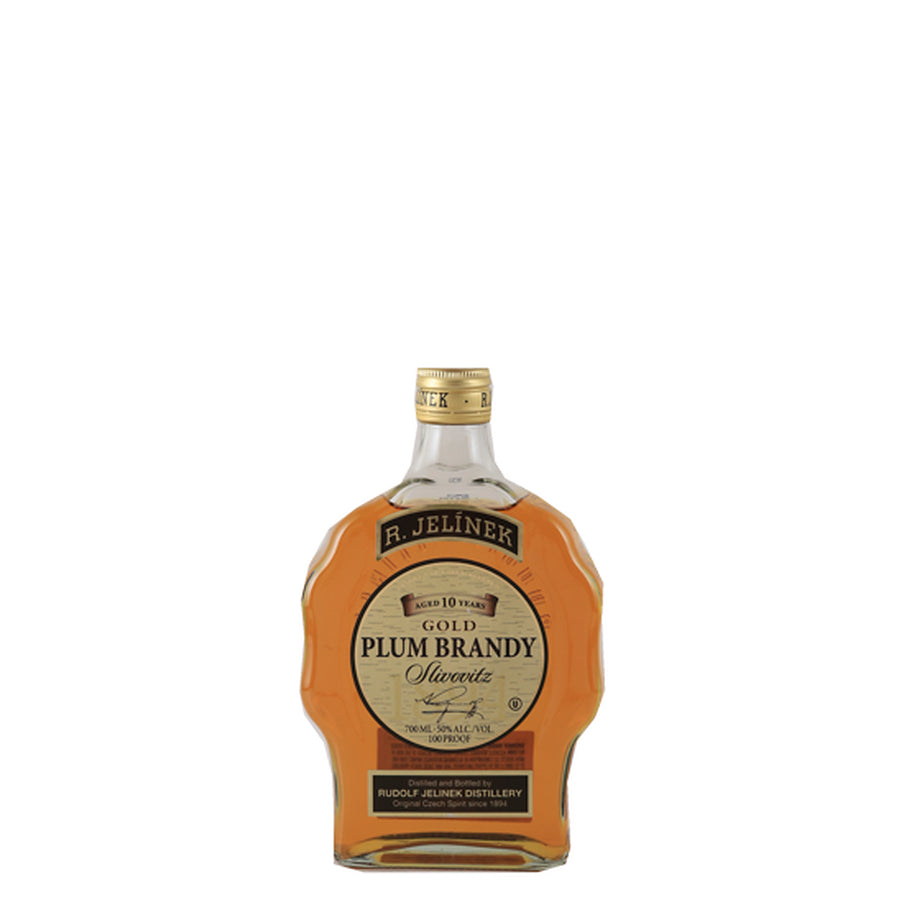 Rudolf Jelinek Gold Slivovitz 10 Year Old Plum Brandy 700ml - bottle front