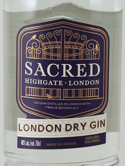 Sacred Gin - Bottle Of Japan
