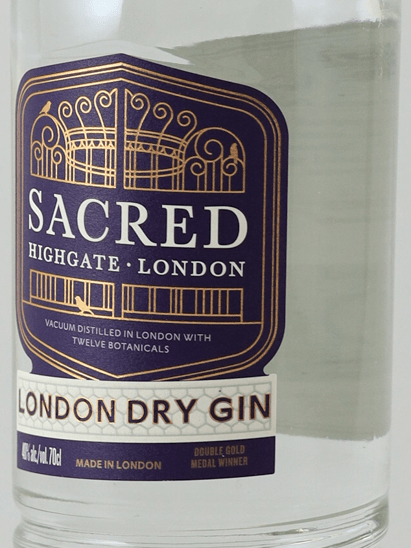 Sacred Gin - Bottle Of Japan