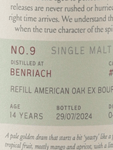 Load image into Gallery viewer, Saltire Rare Malt Benriach 14 Year Old 2010 - Bottle Of Japan