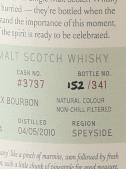 Saltire Rare Malt Benriach 14 Year Old 2010 - Bottle Of Japan