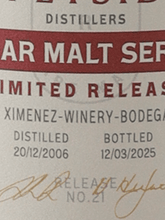Load image into Gallery viewer, Saltire Rare Malt Cigar Malt Series Speyside 18 Year Old 2006 - Bottle Of Japan