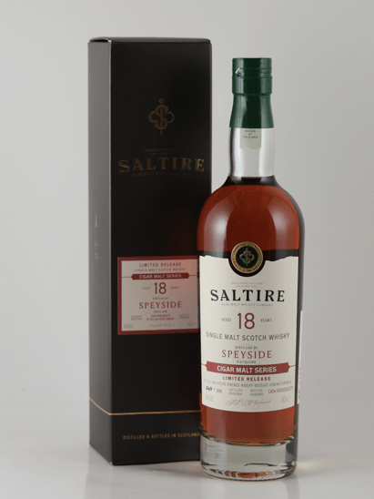 Saltire Rare Malt Cigar Malt Series Speyside 18 Year Old 2006 - Bottle Of Japan
