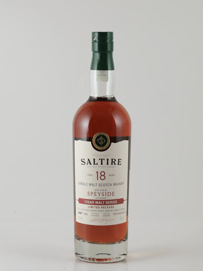 Saltire Rare Malt Cigar Malt Series Speyside 18 Year Old 2006 - Bottle Of Japan