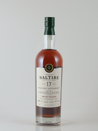 Saltire Rare Malt Craigellachie 17 Year Old - Bottle Of Japan