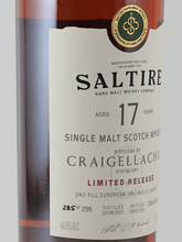Load image into Gallery viewer, Saltire Rare Malt Craigellachie 17 Year Old - Bottle Of Japan