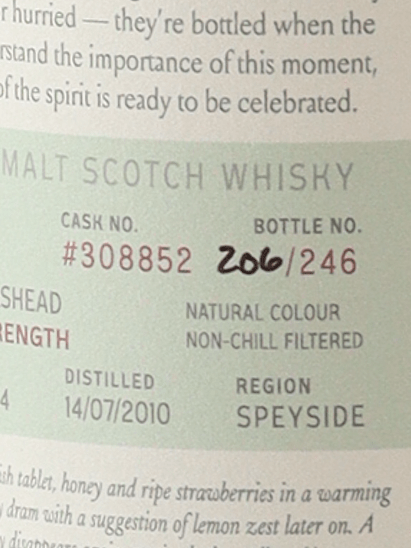 Saltire Rare Malt Dailuaine 14 Year Old 2010 - Bottle Of Japan