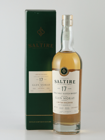 Saltire Rare Malt Glen Moray 17 Year Old 2007 - Bottle Of Japan