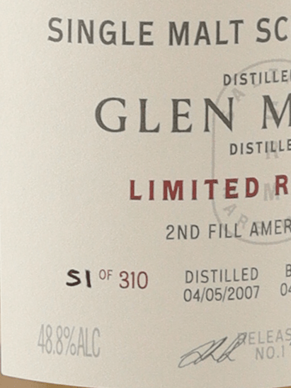 Saltire Rare Malt Glen Moray 17 Year Old 2007 - Bottle Of Japan