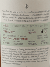 Load image into Gallery viewer, Saltire Rare Malt Ledaig 15 Year Old 2010 - Bottle Of Japan
