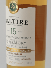 Load image into Gallery viewer, Saltire Rare Malt Ledaig 15 Year Old 2010 - Bottle Of Japan