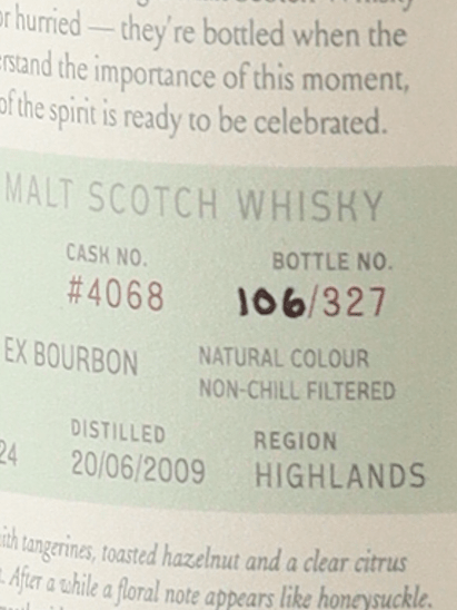 Saltire Rare Malt Macduff 15 Year Old 2009 - Bottle Of Japan