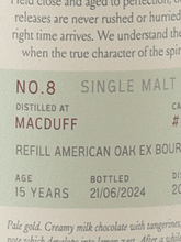 Load image into Gallery viewer, Saltire Rare Malt Macduff 15 Year Old 2009 - Bottle Of Japan