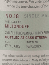 Load image into Gallery viewer, Saltire Rare Malt Miltonduff 17 Year Old 2007 - Bottle Of Japan