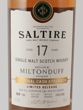 Load image into Gallery viewer, Saltire Rare Malt Miltonduff 17 Year Old 2007 - Bottle Of Japan