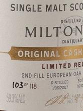 Load image into Gallery viewer, Saltire Rare Malt Miltonduff 17 Year Old 2007 - Bottle Of Japan