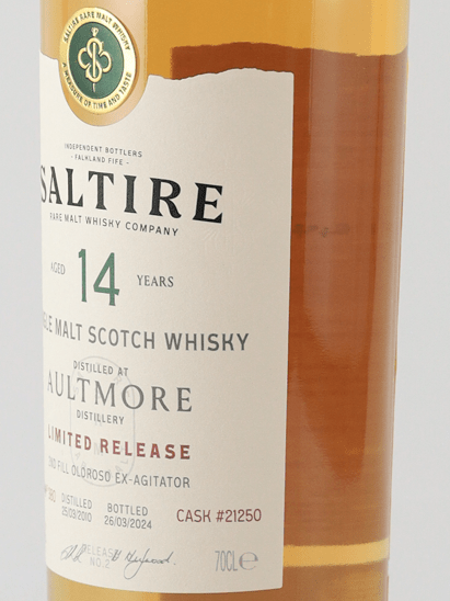 Saltire Rare Malt Mortlach 14 Year Old 2010 - Bottle Of Japan