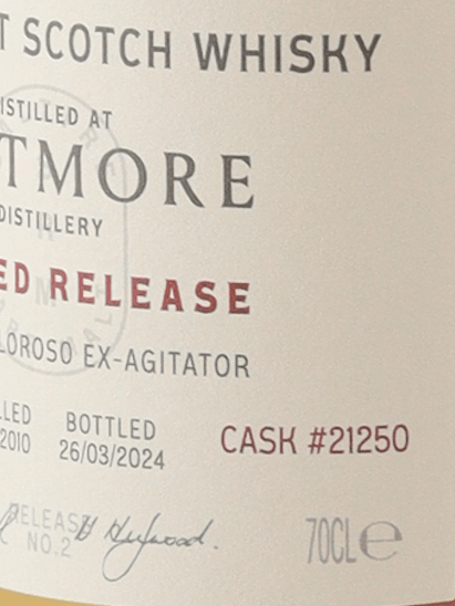 Saltire Rare Malt Mortlach 14 Year Old 2010 - Bottle Of Japan