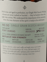 Load image into Gallery viewer, Saltire Rare Malt Port Dundas 20 Year Old 2005 - Bottle Of Japan