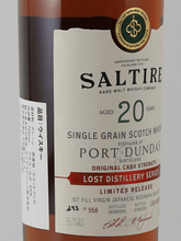 Load image into Gallery viewer, Saltire Rare Malt Port Dundas 20 Year Old 2005 - Bottle Of Japan
