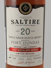 Load image into Gallery viewer, Saltire Rare Malt Port Dundas 20 Year Old 2005 - Bottle Of Japan