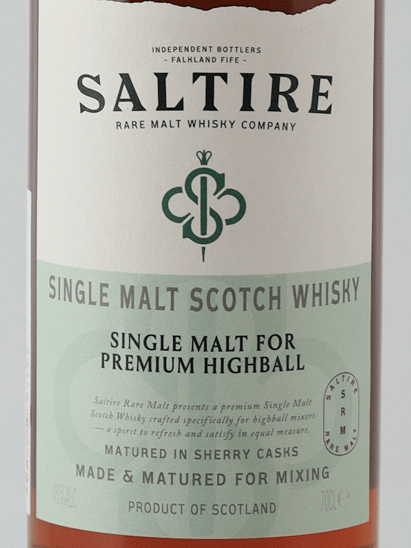 Saltire Rare Malt Premium Highball - Bottle Of Japan