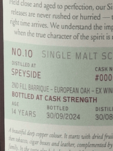 Load image into Gallery viewer, Saltire Rare Malt Speyside 14 Year Old 2010 - Bottle Of Japan
