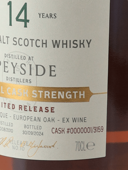 Saltire Rare Malt Speyside 14 Year Old 2010 - Bottle Of Japan