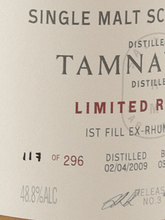 Load image into Gallery viewer, Saltire Rare Malt Tamnavulin 15 Year Old 2009 - Bottle Of Japan