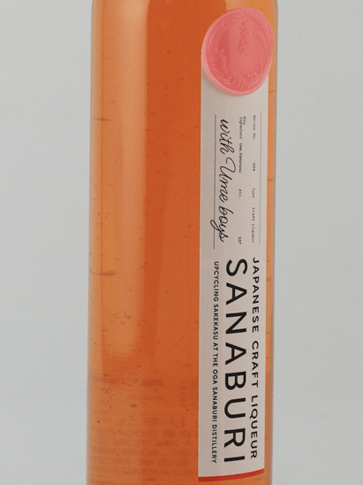 SANABURI LIQUEUR Ume Plum Liqueur 500ml - Bottle Of Japan