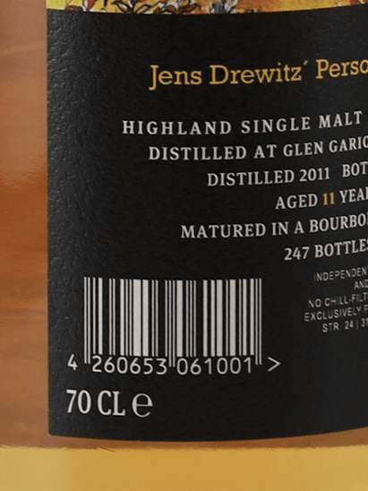 Sansibar Glen Garioch 11 Year Old 2011 - Bottle Of Japan