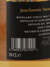 Load image into Gallery viewer, Sansibar Glen Garioch 11 Year Old 2011 - Bottle Of Japan