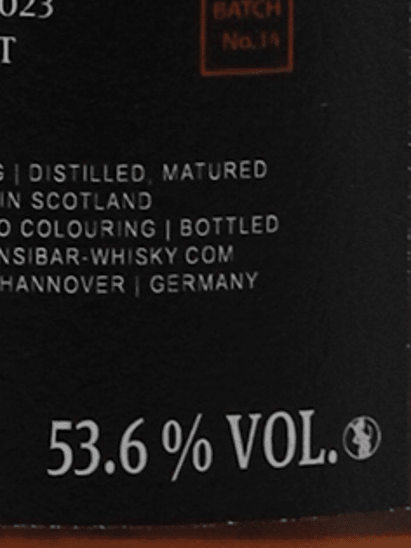 Sansibar Glen Grant 25 Year Old 1998 - Bottle Of Japan