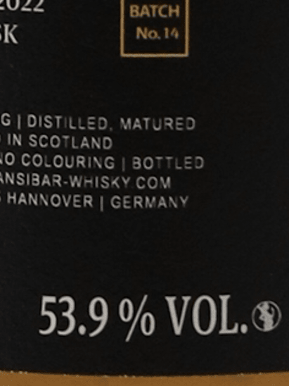 Sansibar Glenburgie 12 Year Old 2010 - Bottle Of Japan