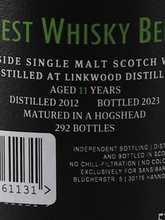 Load image into Gallery viewer, Sansibar Linkwood 11 Year Old 2012 - Bottle Of Japan