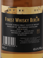 Load image into Gallery viewer, Sansibar Miltonduff 16 Year Old 2006 - Bottle Of Japan