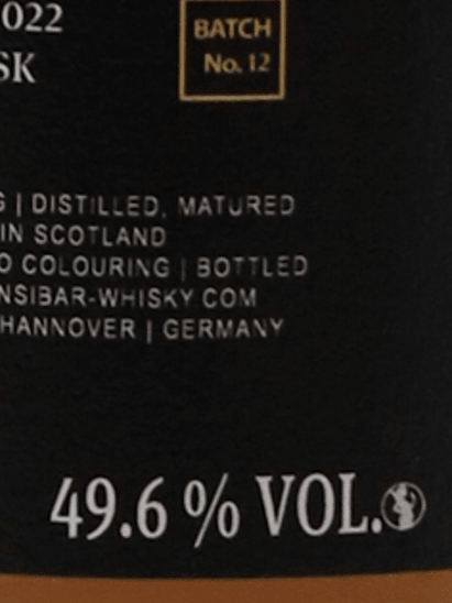 Sansibar Miltonduff 16 Year Old 2006 - Bottle Of Japan