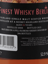 Load image into Gallery viewer, Sansibar Secret Highland 14 Year Old 2008 - Bottle Of Japan