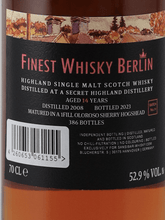Load image into Gallery viewer, Sansibar Secret Highland 14 Year Old 2008 - Bottle Of Japan