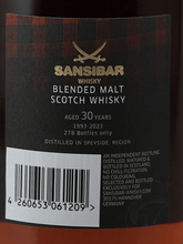 Load image into Gallery viewer, Sansibar Speyside Region 30 Year Old 1993 - Bottle Of Japan