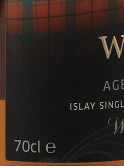 Sansibar Williamson 11 Year Old 2012 - Bottle Of Japan