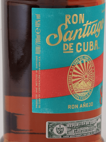 Santiago de Cuba 8 Year Old - Bottle Of Japan