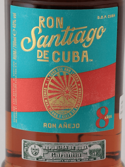 Santiago de Cuba 8 Year Old - Bottle Of Japan